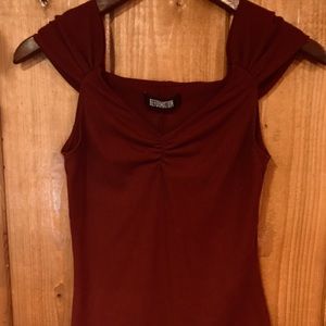 Maroon Reformation Top